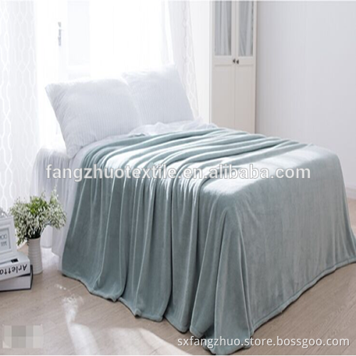 warm washable hotel fleece blanket polyester coral fleece